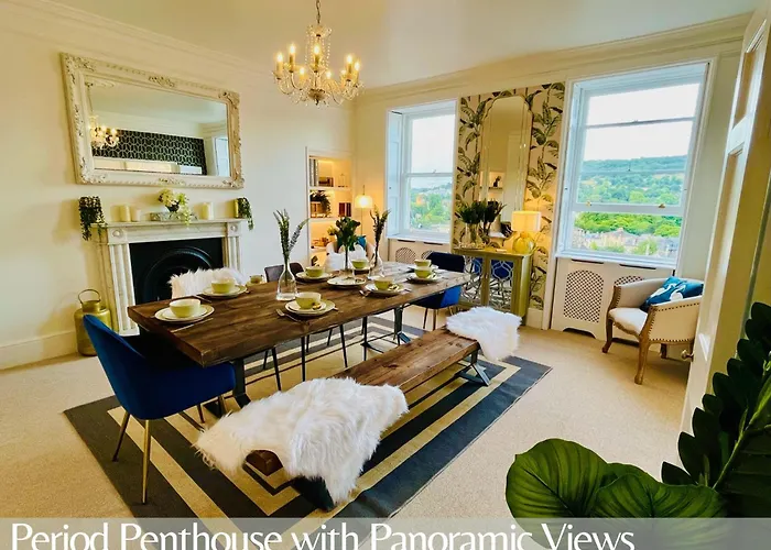 The Paragon Penthouse - Stunning Views Over Bath!