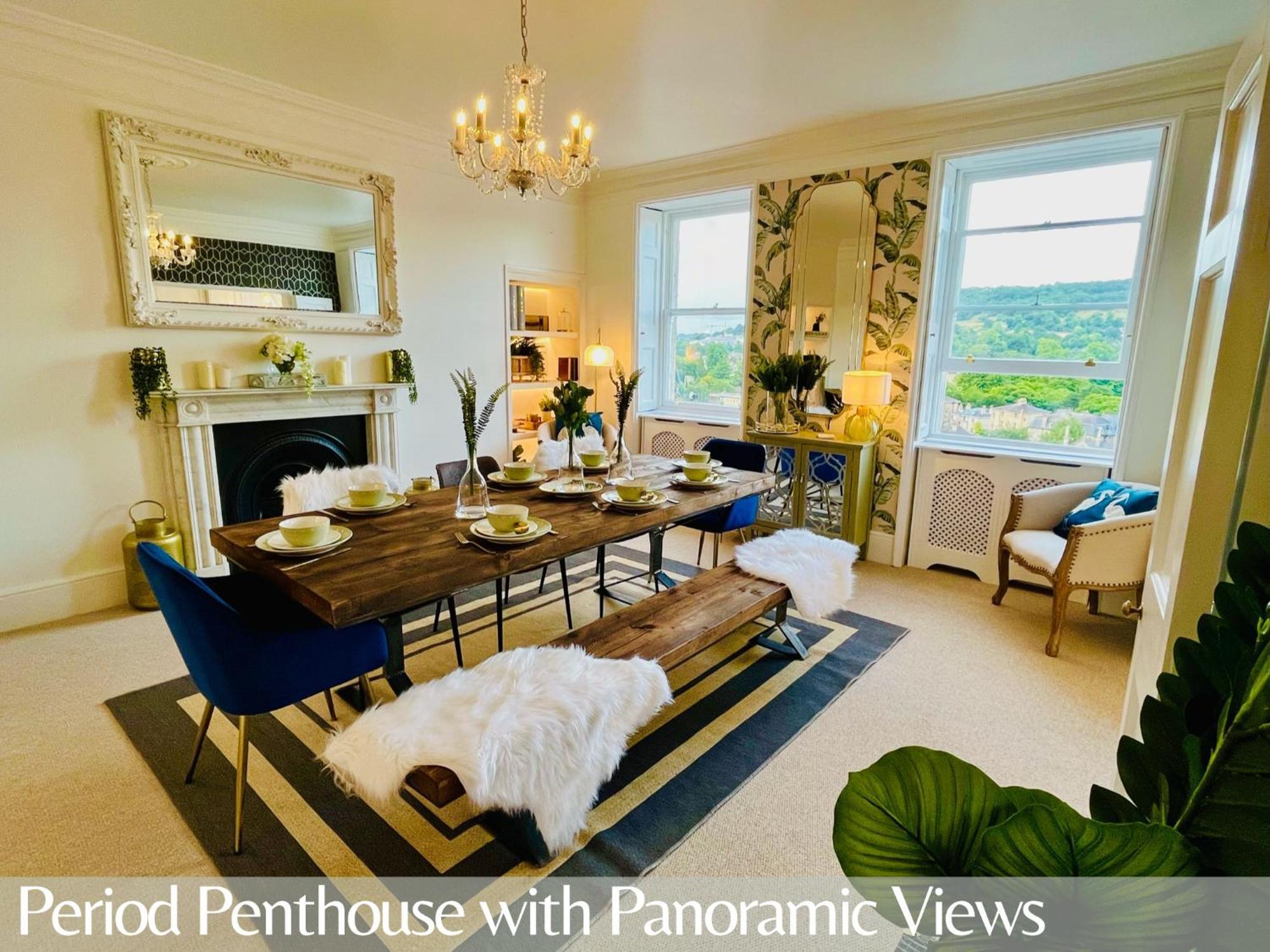 The Paragon Penthouse - Stunning Views Over Bath! Bath