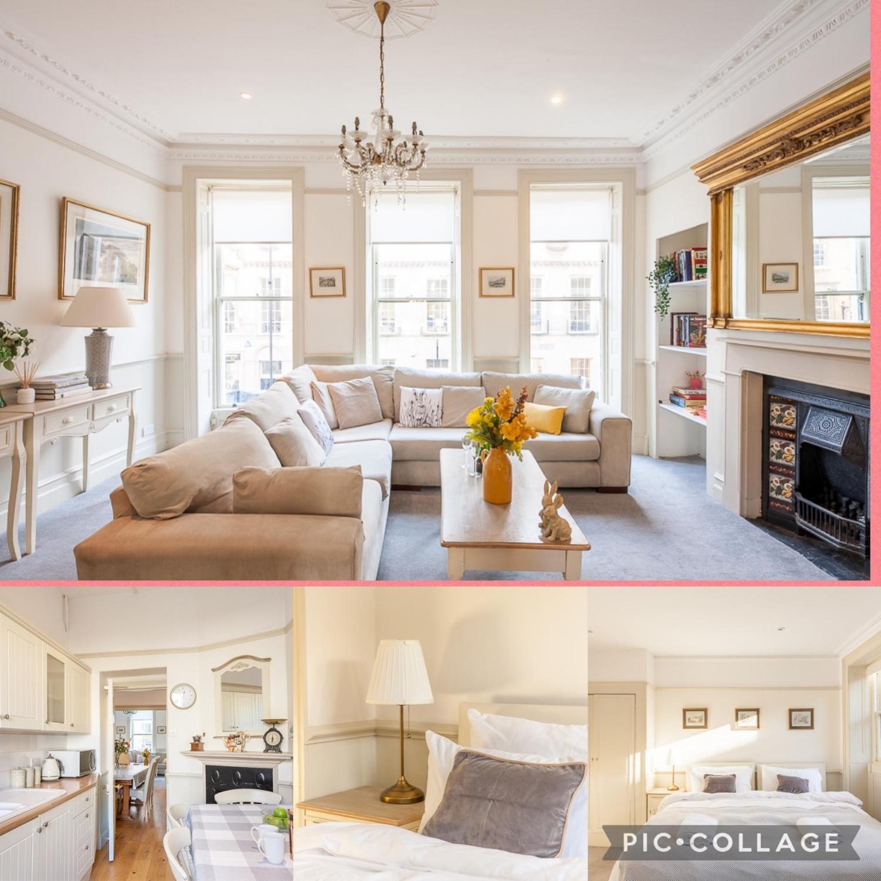 Apartment Centre Stunning House-roman Baths - 3min Walk - 4 Bedrooms