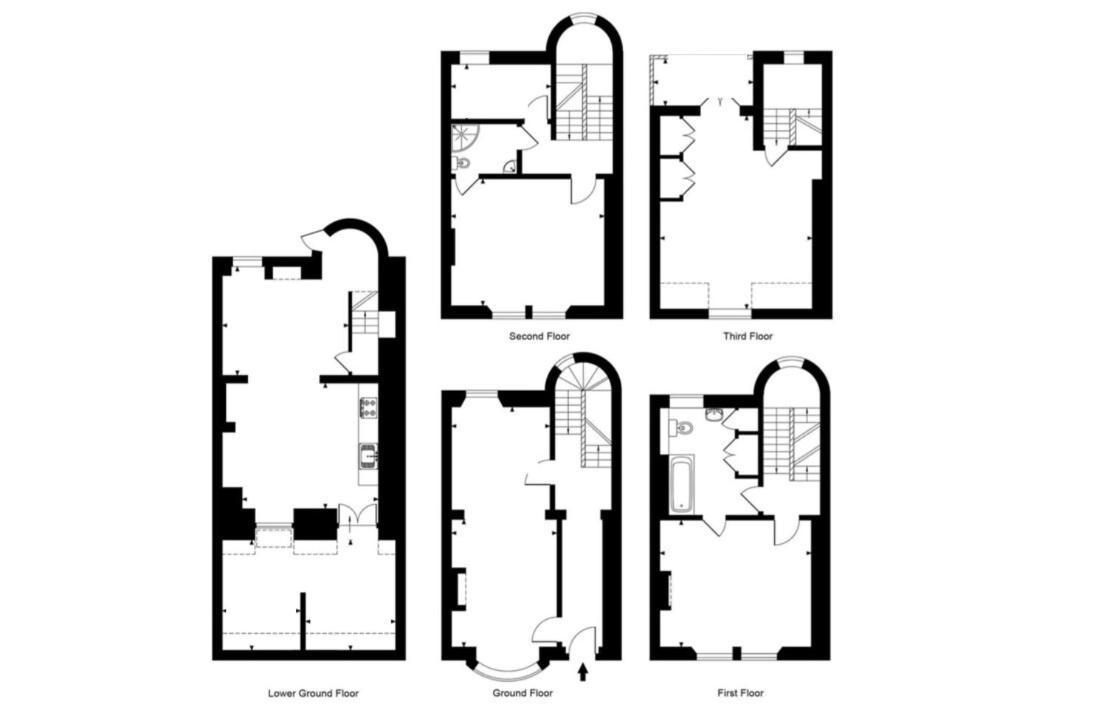 The Georgian Townhouse @ Pierrepont Place Apartment *